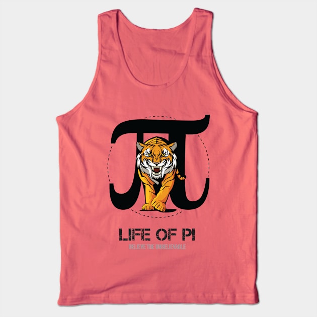 Life of Pi - Alternative Movie Poster Tank Top by MoviePosterBoy